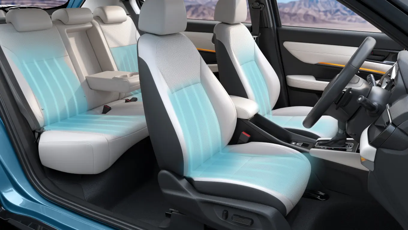 Front & Rear Ventilated Seats