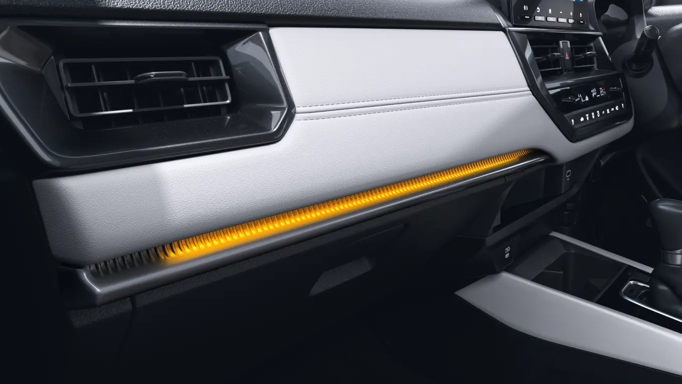 Wrap-Around Ambient Lighting (Active Orange)